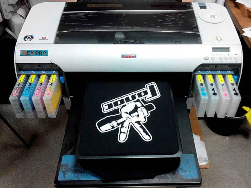 Печать на футболках 