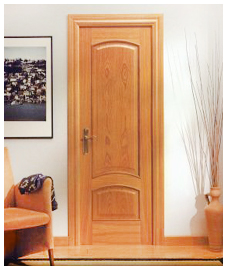 Двери, облицованные шпоном, называют шпонированными дверями